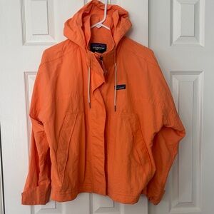 Patagonia Orange Rain Coat